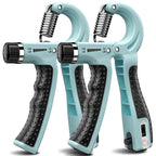 Kdg Hand Grip Strengthener 2 Pack Adjustable Resistance 10-130 Lbs Forearm Exerciser