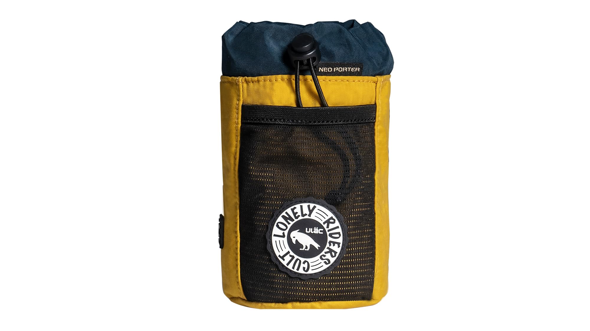 ULAC NEO PORTER C-HOLD Bike Feed Bag for Top Tube, Handlebar, Stem and Saddles (Bumblebee, Small)
