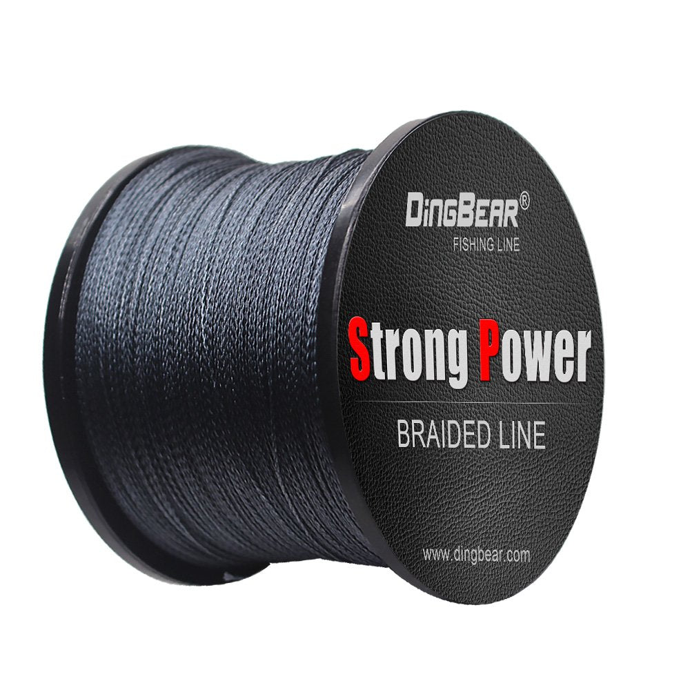 Dingbear 437Yd/400M 85Lb/0.45Mm Gray Super Strong Pull Generic Braided Fishing Line Fishing Lines Fishlines Fishingline
