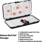 Viper Diamond 90% Tungsten Soft Tip Darts With Storage/Travel Case, Black Rings, 18 Grams