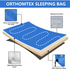 Orthomtex Sleeping Bags For Adults,Kids & Girls-Warm & Cold Weather Lightweight Waterproof Sleeping Bag Backpack,Great For 3-4 S