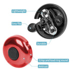 Xthuge Classic Bike Bell, Aluminum Bicycle Bell, Loud Crisp Clear Sound Bicycle Bike Bell For Adults Kids(Green-Left Hand Use)