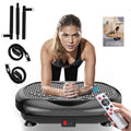 Natini Vibration Plate Exercise Machine - Whole Body Workout Vibration Platform Lymphatic Drainage Machine For Weight Loss Home 