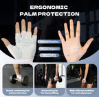 COFIT Gym Gloves for Men and Women, Breathable Anti-Slip Workout Gloves with Wrist Support, Palm Protection for Fitness, Exercis