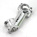 Meische 31.8 Stem 90Mm Mountain Bike Stem, 35 Degree Bicycle Stem Riser Short Handlebar Stem For Mtb, Road Bike, Bmx(Glossy Silv