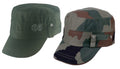 Combo Hats Branded Army Captain Green And Military Pattern Hat Flat Sports 2 Cap