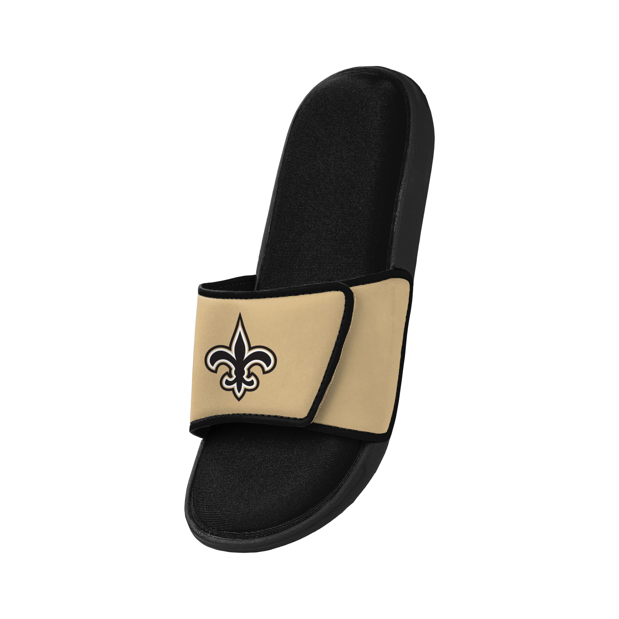 FOCO New Orleans Saints NFL Mens Foam Sport Slide - L