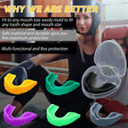 Bbto 6 Pieces Sports Mouth Guard For Kids, Athletic Mouthguard For Boxing Football Hockey Karate Basketball(Multiple Color, Clas