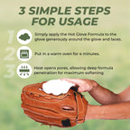 Hot Glove Heat Treatment Instant Glove Break-In For Baseball And Softball Gloves - The Original Hot Glove