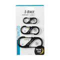 Nite Ize S-Biner Slidelock Stainless Steel Dual Locking Carabiner - S-Biner Key Holder With Locking Gate - Carabiner Organizer F