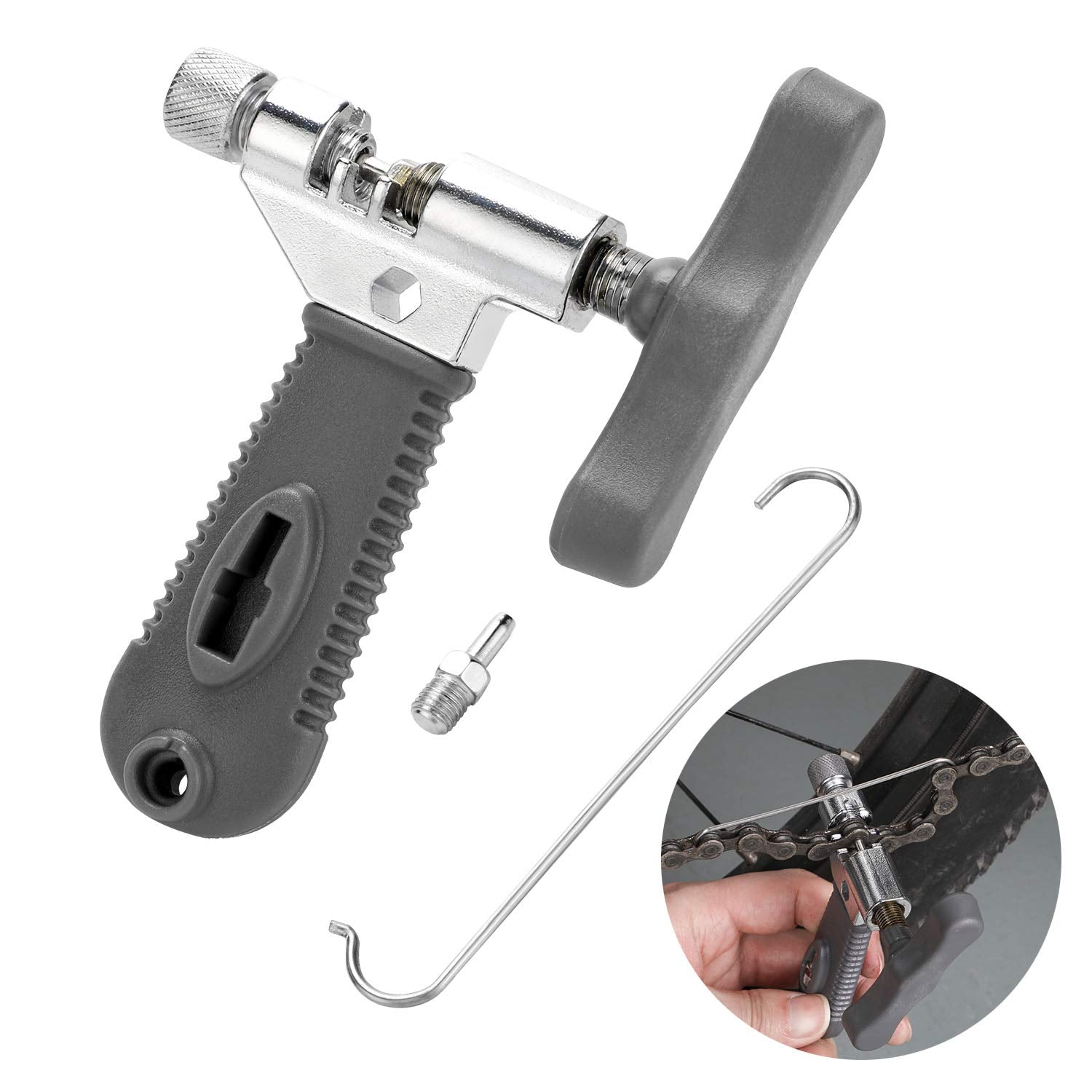 Qkurt Bike Tool Set(3Pcs) Bike Chain Tool Bike Link Plier Chain Checker Perfect Tool For Bike Repair
