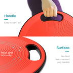 Everymile Wobble Balance Board, Exercise Balance Stability Trainer Portable With Handle For Workout Core Physical Therapy & Gym