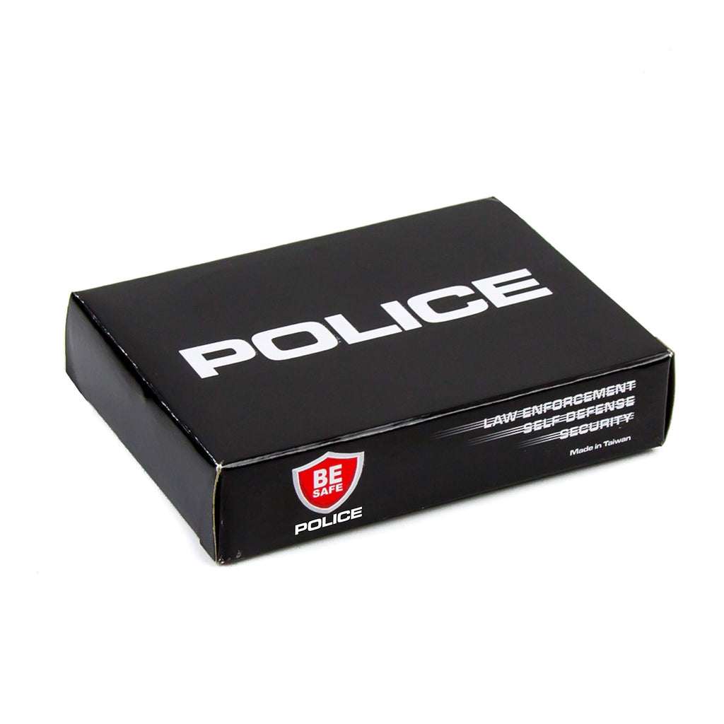 Police Handcuffs Double Lock Steel Professional Law Enforcement Heavy Duty Metal - Black