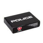 Police Handcuffs Double Lock Steel Professional Law Enforcement Heavy Duty Metal - Black