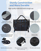 Aooximi Stadium Seats With Back Support, Folding Bleacher Seat With Cup Holders, Mesh Bags And Hide Hooks, Portable Wide Bleache