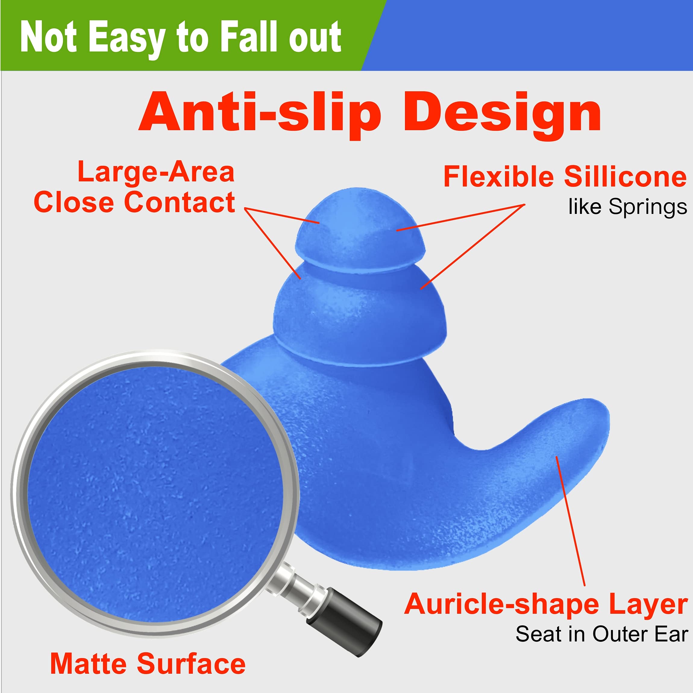 Waterdam Swimming Ear Plugs Great Waterproof Ultra Comfy Earplugs Prevent Swimmer'S Ear