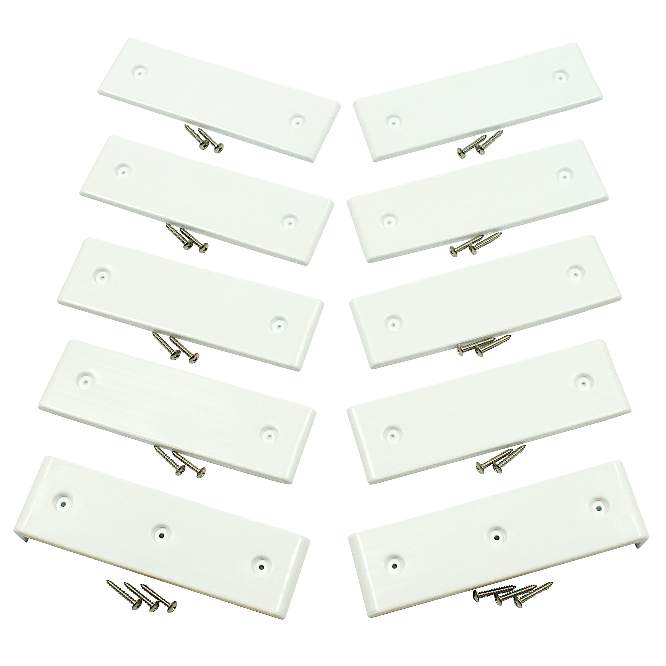 Ironwood Pacific E-Z Slide Trailer Pads  Kit 3  White