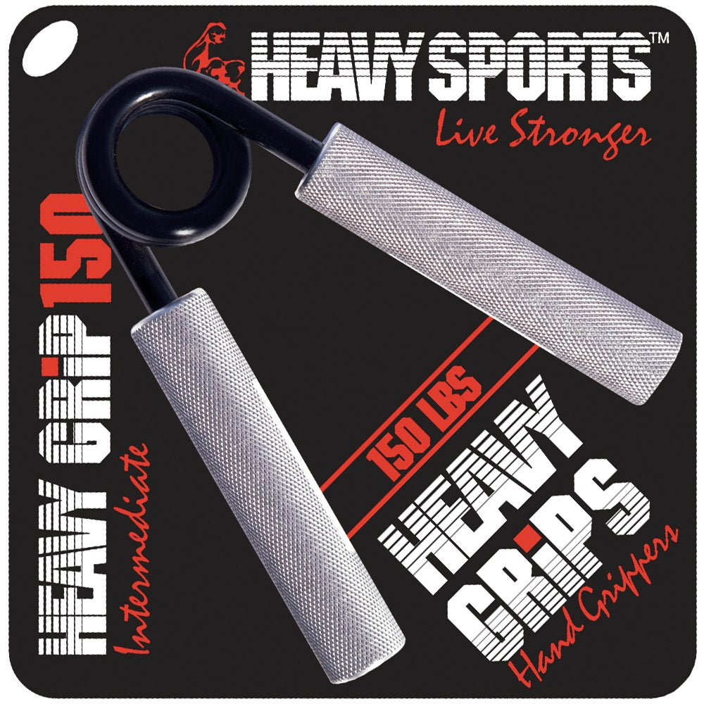 Heavy Grips Intermediate Hand Strengthener - Steel, Size 150