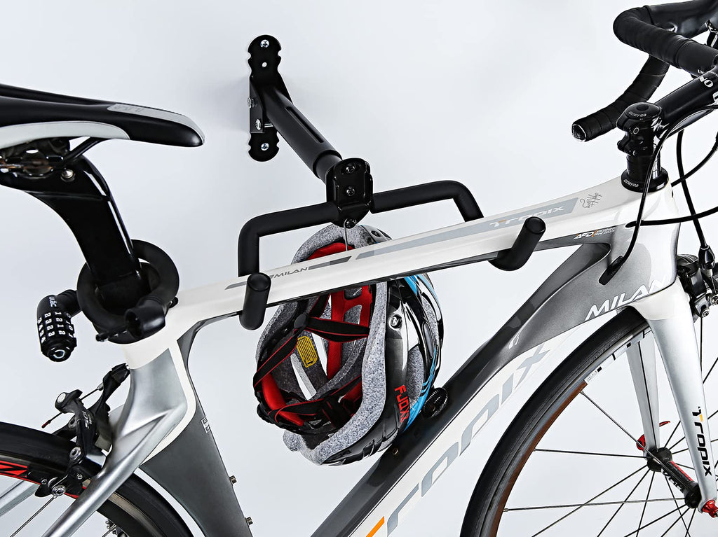 Gootus Bike Wall Mount Hanger - Horizontal Bicycle Indoor Storage Rack | Cycling Wall Mounted Holder Hook - Hang Your Road, Moun
