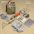 OGIO Alpha Backpack (25 Liter, Purple Passion)