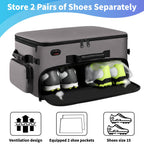 Mogplof Extra Large 2 Layer Golf Trunk Organizer, Golf Gifts for Men Golfers, 20x 14x 10 Water-resistant Car Durable Golf Organi
