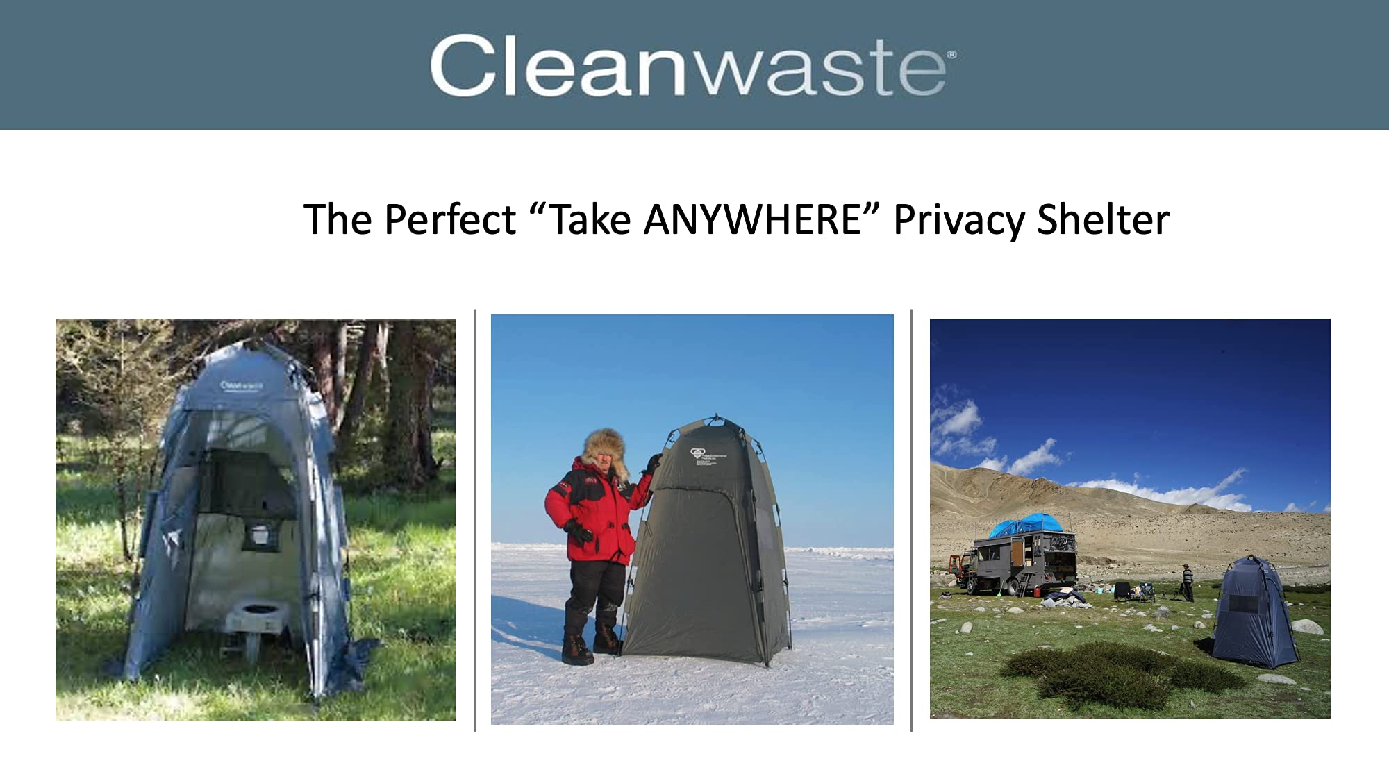 Cleanwaste Go Anywhere Privacy Shelter