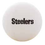 Franklin Sports Pittsburgh Steelers Table Tennis Balls - Nfl Team Table Tennis Balls - Official Team Logos And Colors - Fun Nfl