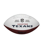 Wilson Nfl Live Signature Autograph Football - Official Size, Houston Texans