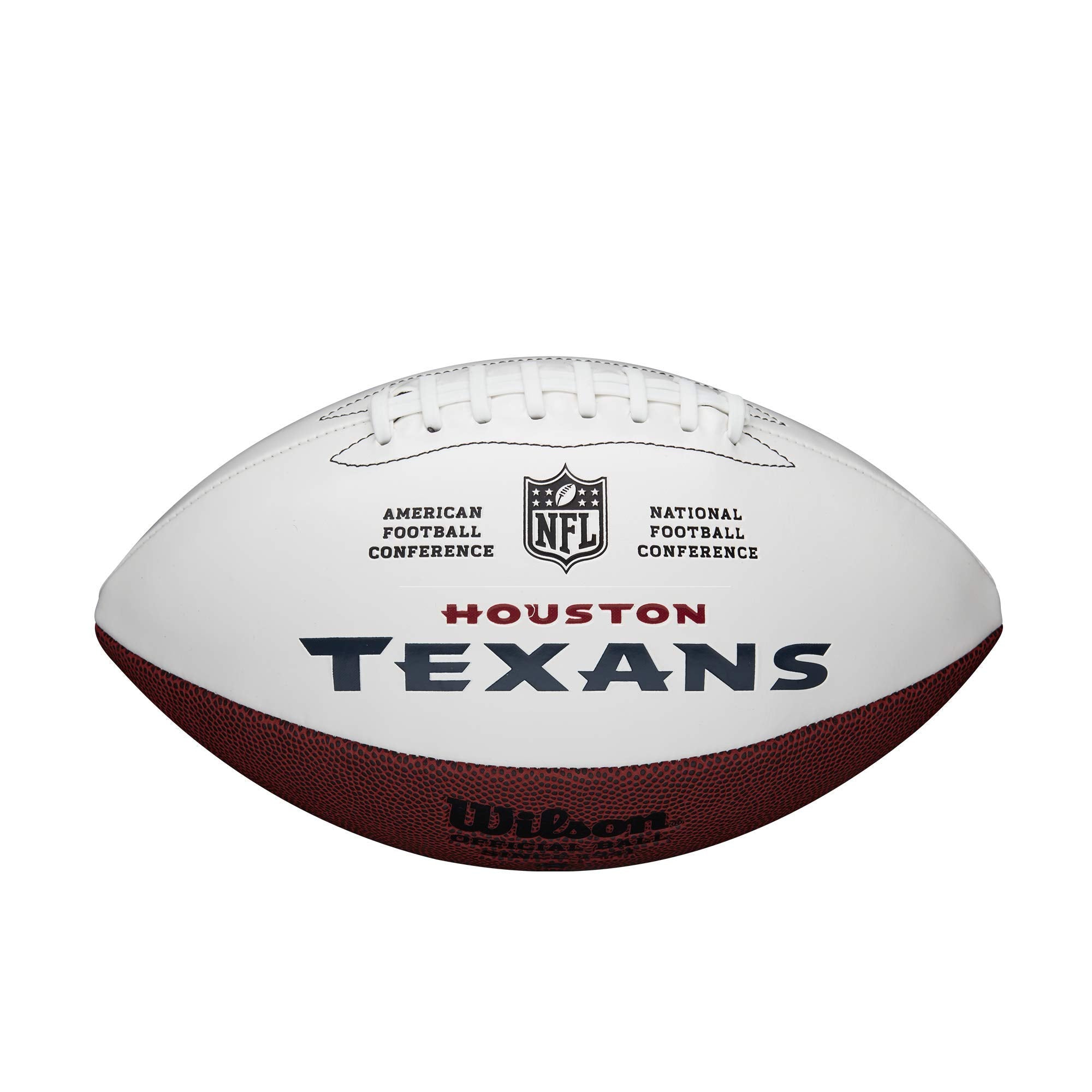 Wilson Nfl Live Signature Autograph Football - Official Size, Houston Texans