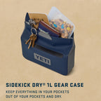 YETI Sidekick Dry 1L Gear Case, Black Forest Green