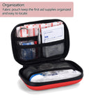 ?2023 New?Portable Small First Aid Kit Compact Medical Kits With With Compartments Eva Case For Car, Home, Outdoors, Sports, Cam