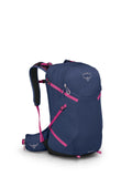 Osprey Sportlite 25L Lightweight Hiking Backpack for Men and Women, Alkaline/Hotspot Pink, M/L