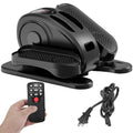 Under Desk Elliptical, Electric Seated Pedal Exerciser Quiet Compact Mini Elliptical Trainer With Display Monitor And Remote Con