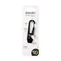 Nite Ize DoohicKey Keychain Multi Tool, Stainless-Steel 5-in-1 Multi Tool With Bottle Opener + Carabiner Clip, Black