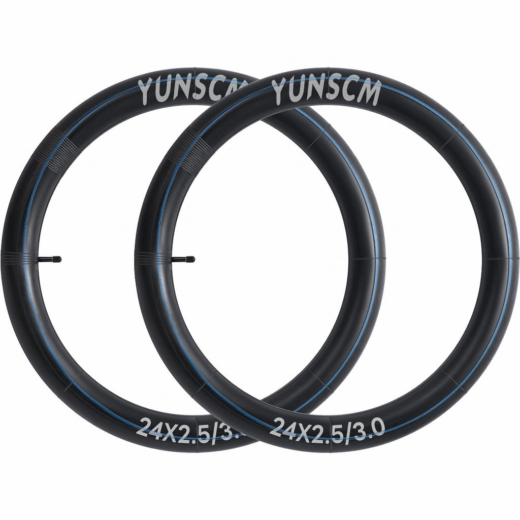 2-Pack 24 Fat Tire Tubes 24 X 2530 Av 32Mm Schrader Valve Compatible With 24 X 25 24 X 26 24 X 28 24 X 30 Bike Tire Tubes