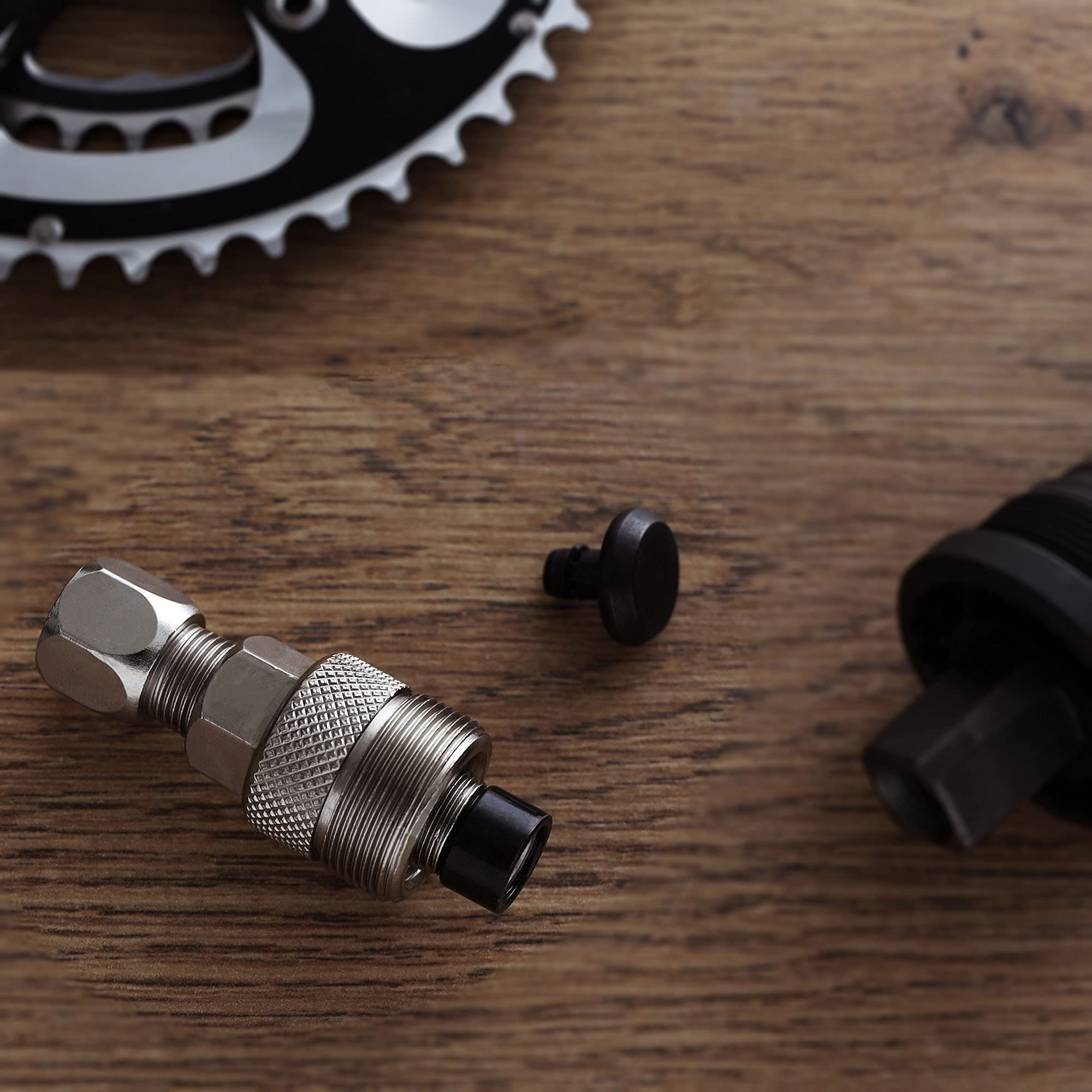 Bike Hand - Bicycle Crank Puller - Crank Removal Tool For Mountain And Road Bikes With Square Taper Bottom Bracket And Splined I