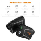Golf Rangefinder With Slope, Cigman 850 Yards Range Finder Golf, Laser Rangefinder Golfing With Usb Rechargeable, 6X Magnificati