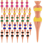 Funny Golf Tees Lady Girl Golf Tees, 76 Mm/ 3 Inch Plastic Pin Up Golf Tees, Home Women Golf Tees For Golf Training Accessories