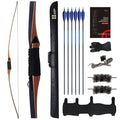 Sanlida Archery 68    Royal X8 Longbow Traditional Wooden Hunting Bow Handmade Hunting Bow And Arrows Kit For Adults & Tradition
