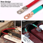 10L0L Golf Cart Battery Cable Set Fits Ezgo Txt 94-Up Medalist/Txt,Corrosion Resistant, Ultra-Long Pure Copper Wire Lugs,6 Surfa