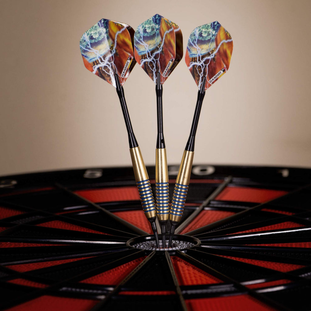 Elkadart Storm Soft Tip Darts, Black Rings, 15 Grams