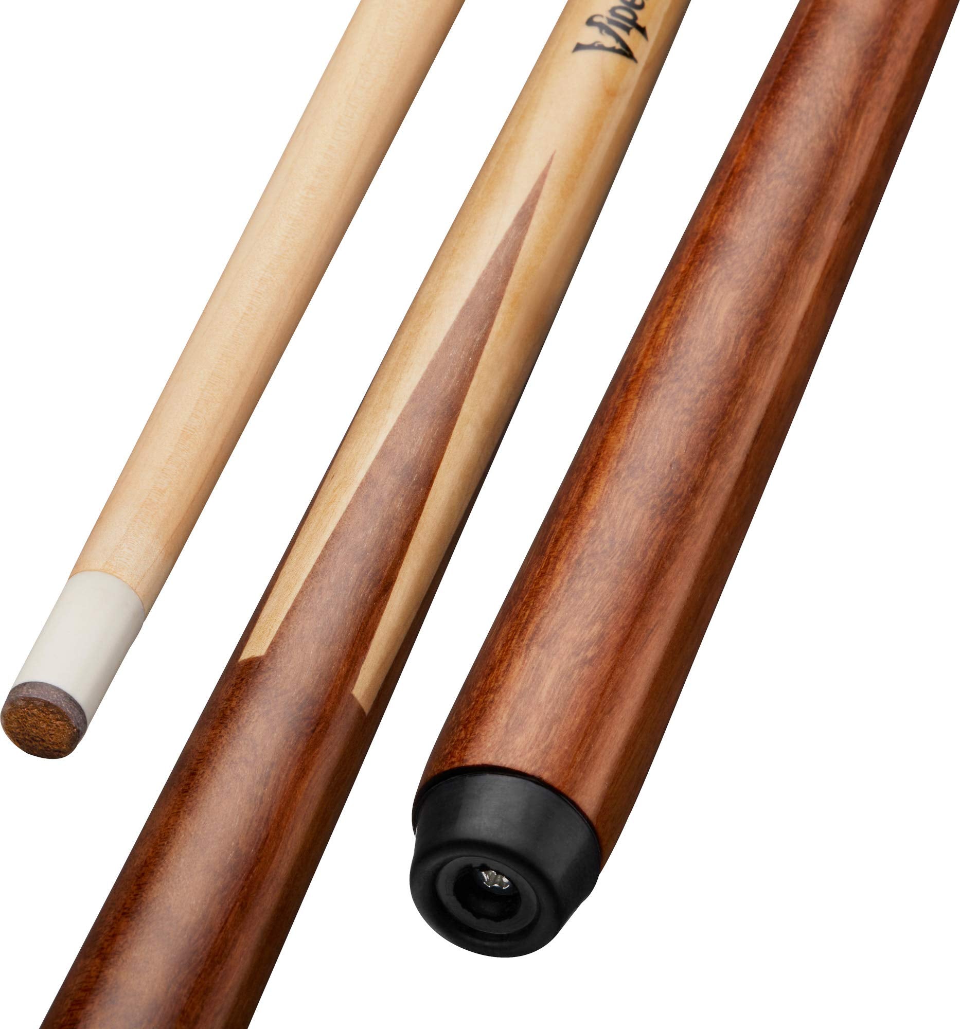 Viper Commercial/House 57 1-Piece Canadian Maple Billiard/Pool Cue, 20 Ounce