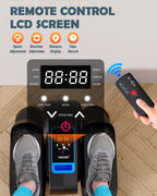 Yagud Under Desk Machine, Electric Ellipse Leg Exerciser For Senior, 13 Adjustable Speeds Quiet And Portable Seated Pedal Exerci