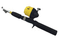 Eagle Claw Pack-It Spin Cast Combo Telescopic (1 Pc), One Size, Yellow, Right (Pk56Tsc)