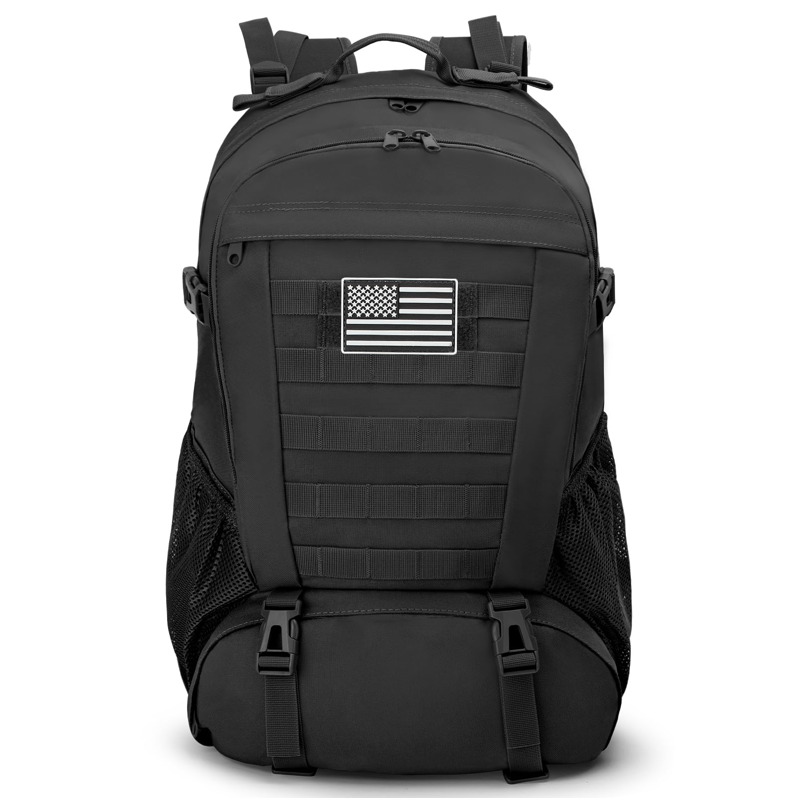 Jueachy Tactical Backpack 35L Military Bag: Waterproof Army Hiking Backpack Molle Bookbag Edc Bag
