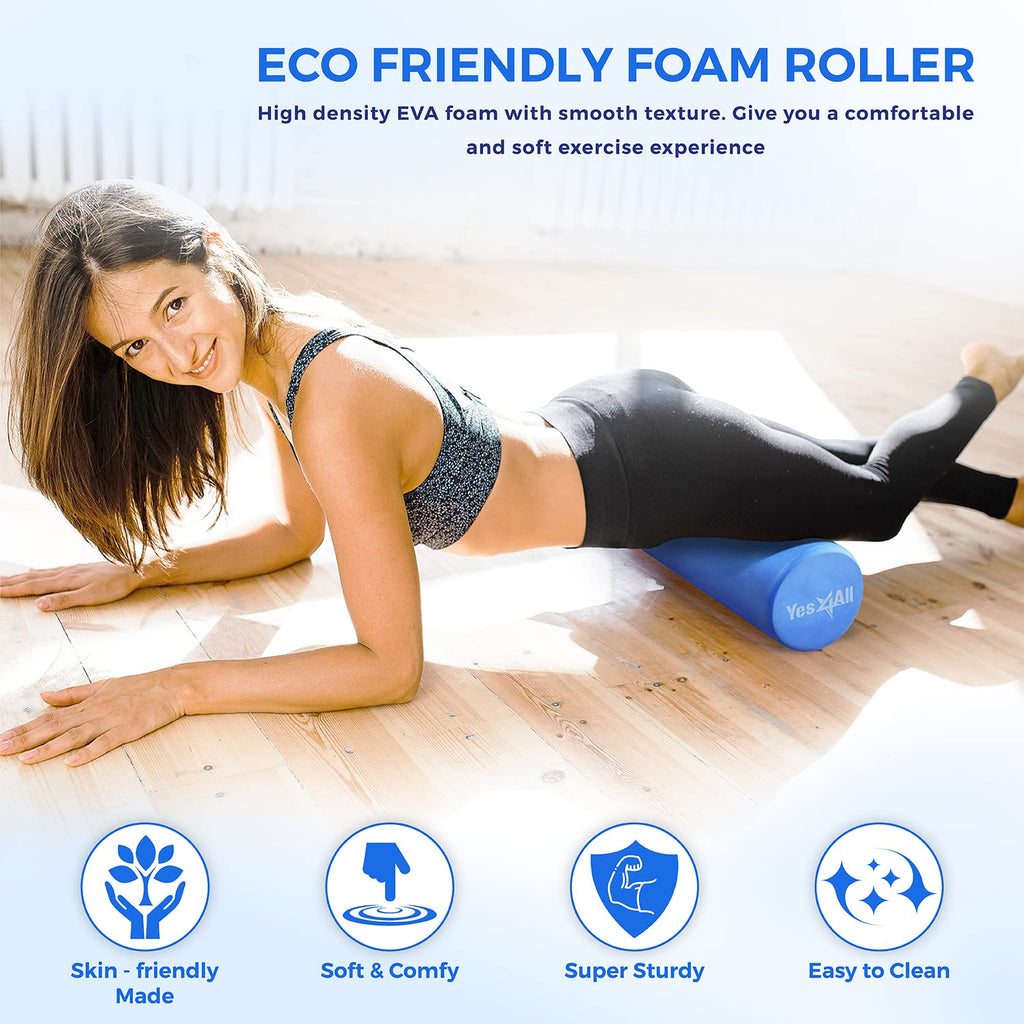 Yes4All Roller Eva - Blue - 24Inch
