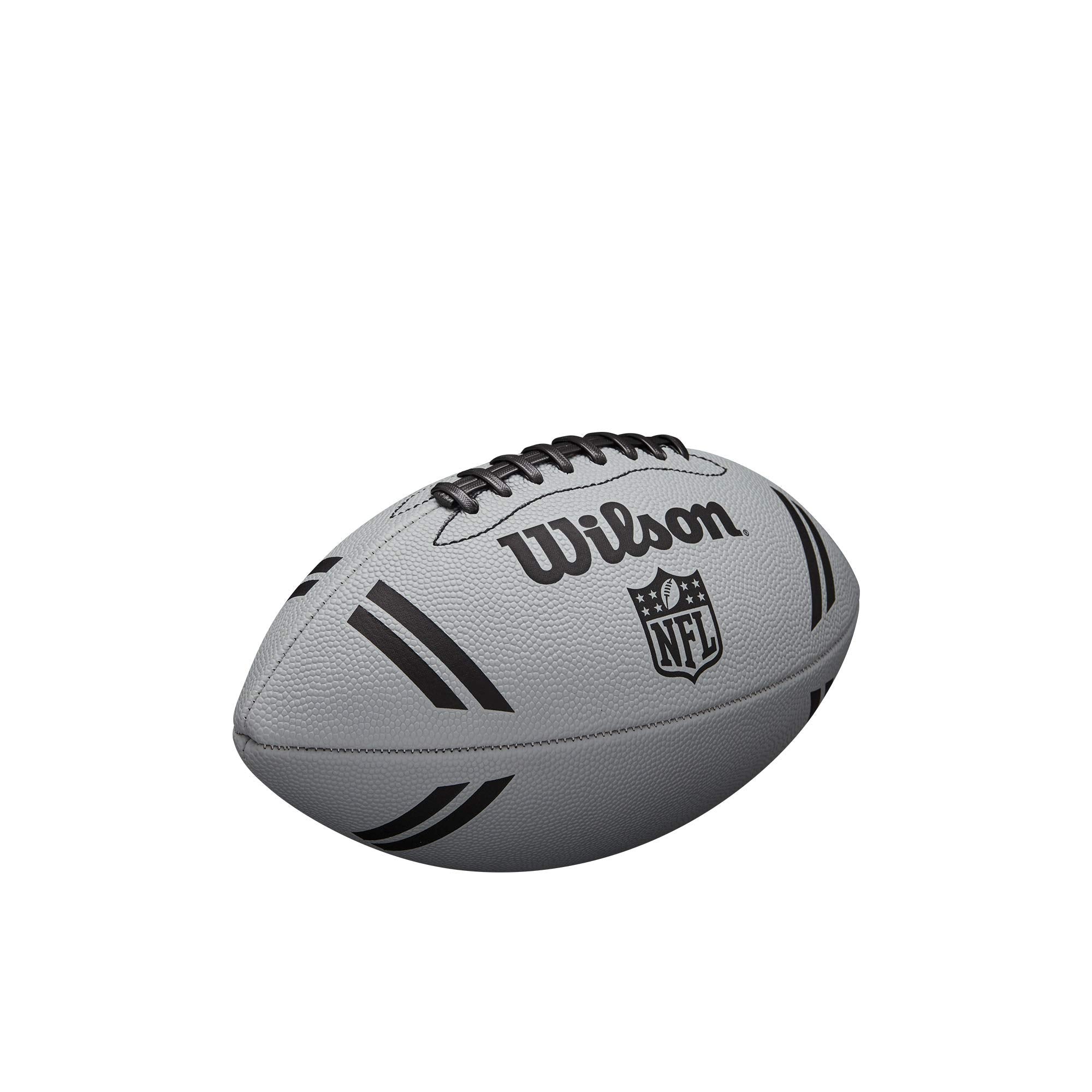 Wilson Nfl Spotlight Football - Silver, Junior Size