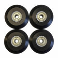 HEAVENGLOW 58 Mm Silent Casters Quiet Pilates Reformer Smooth Rolling Silent Roller Wheel for Home Gym | Abdominal Exercisers | 