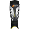 GRAYS G800 Shinguards Size: Large Black/Silver