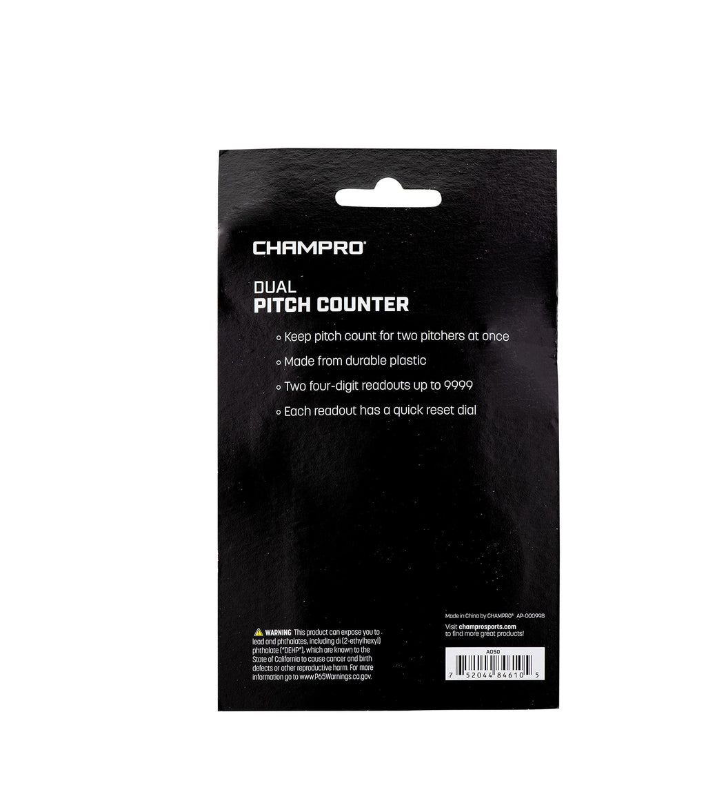 Champro Baseball Dual Pitch Counter